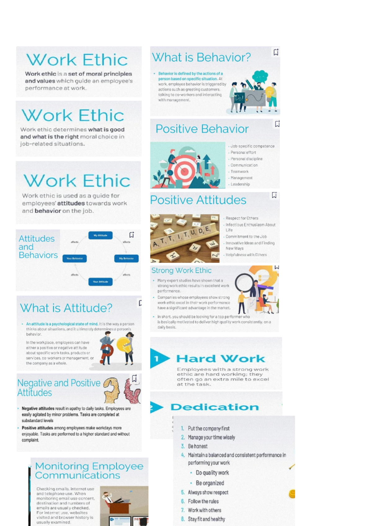 Work Ethics Module 1 - Credit to the owner - Work Ethic What is ...
