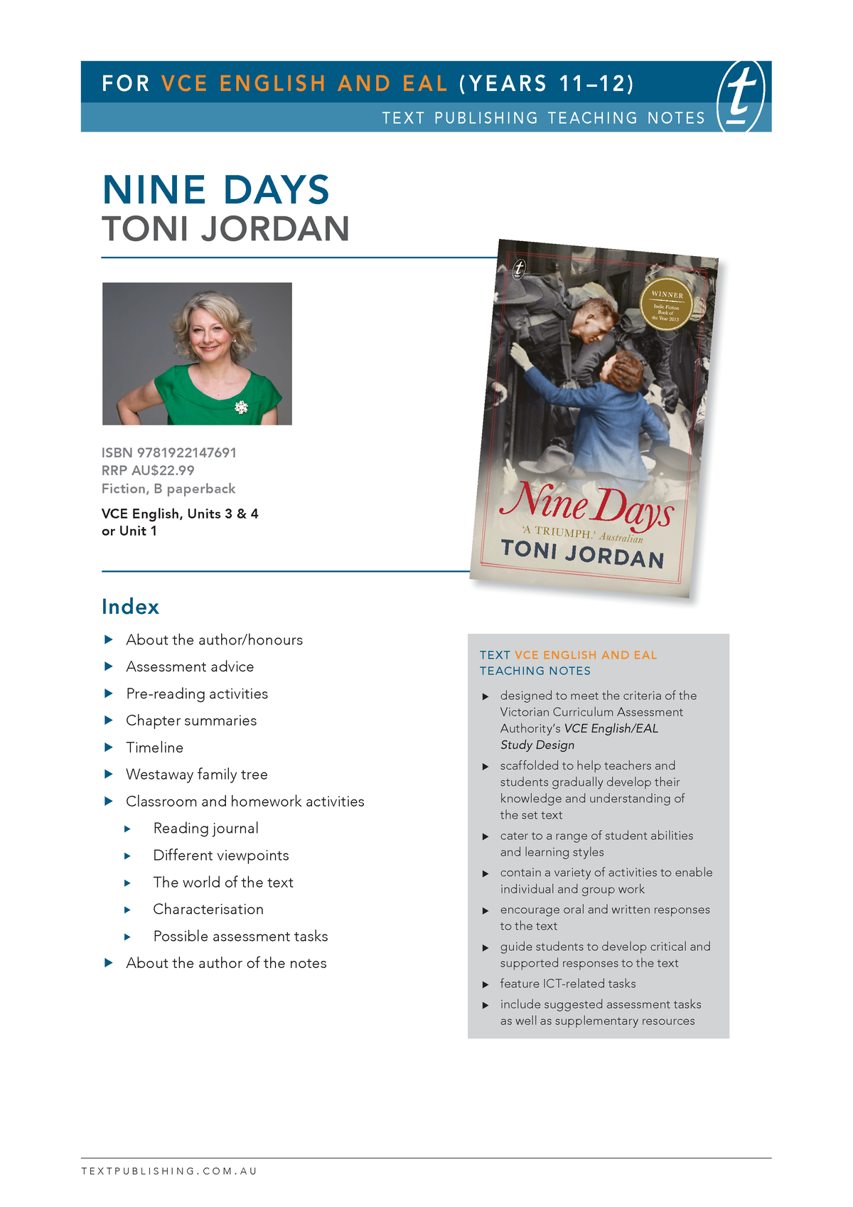 Nine Days Book Review