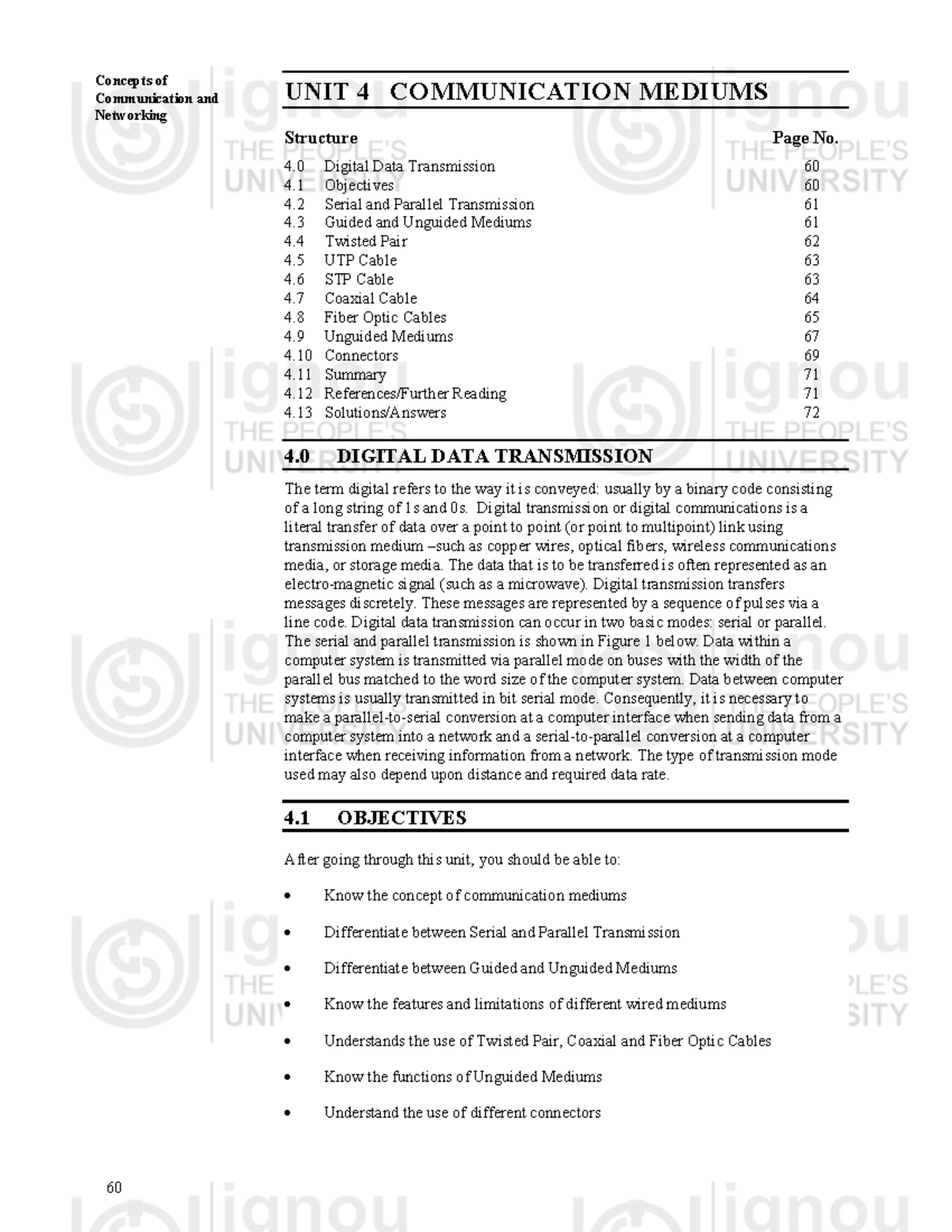 Communication Mediums Unit-4 cn - Concepts of Communication and ...