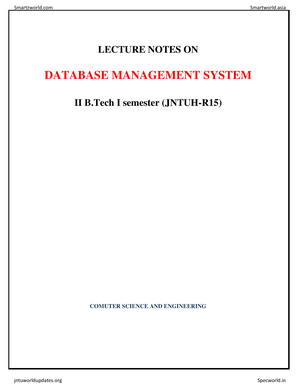 DBMS unit1 DBMS notes for jntuk Warning TT undefined