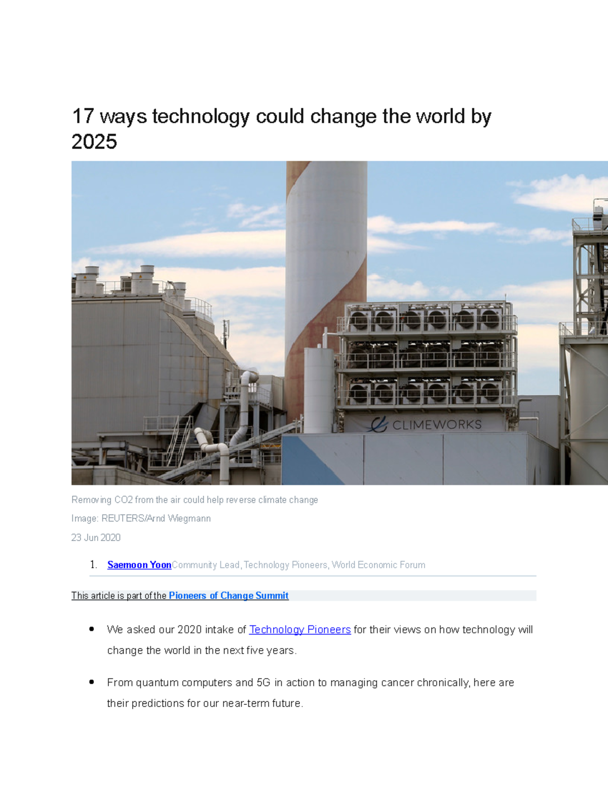 17 WAYS TECHNOLOGY COULD CHANGE THE WORLD BY 2027 visual data 3