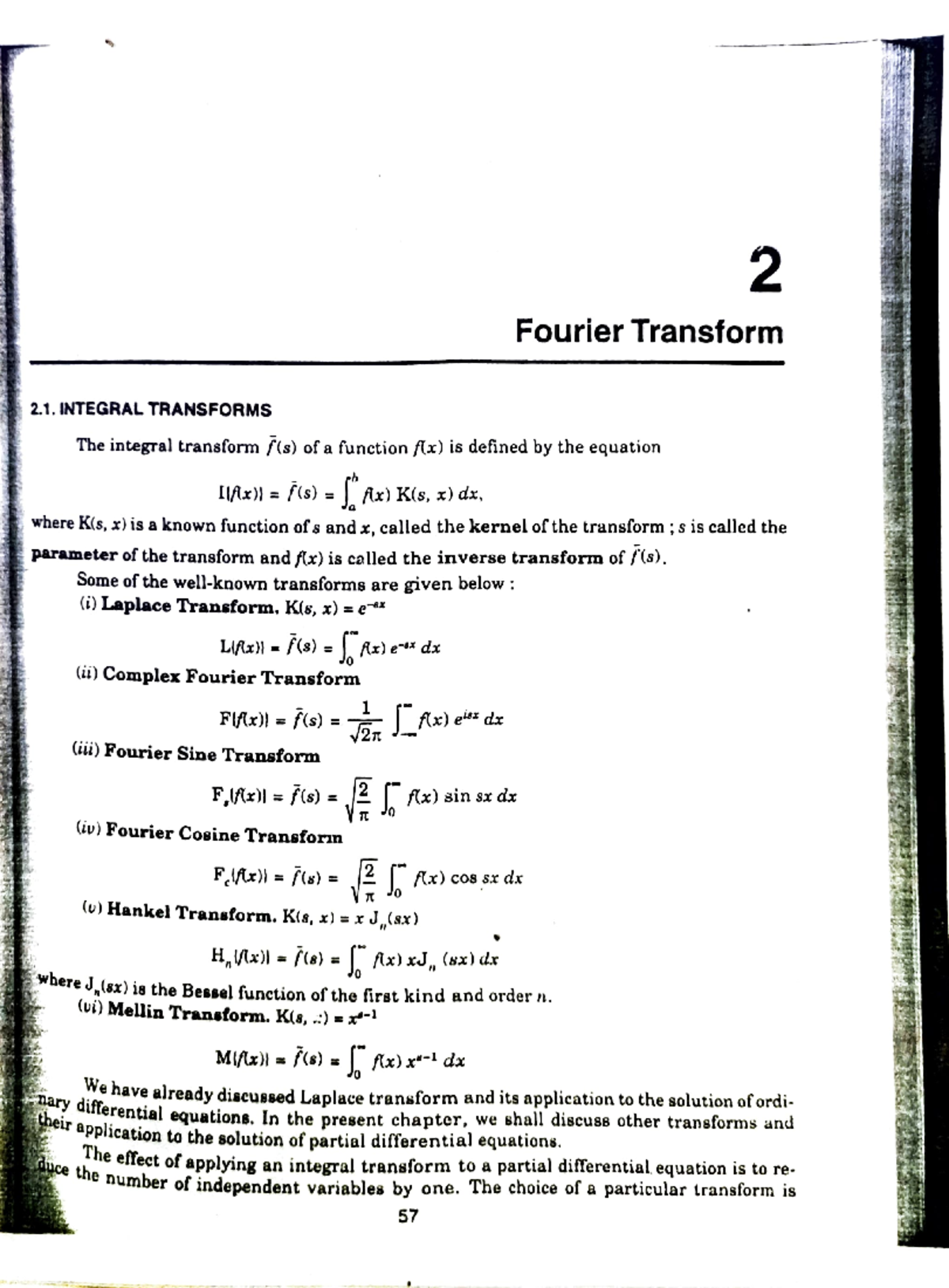 2nd module - Fourier Transforms - 2 Fourier Transform INTEGRAL ...