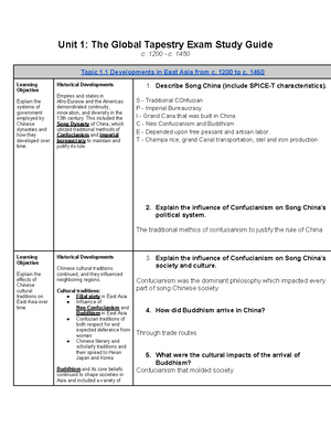 Unit 4 Student Study Guide - 9020976 - Unit 4: Transoceanic ...