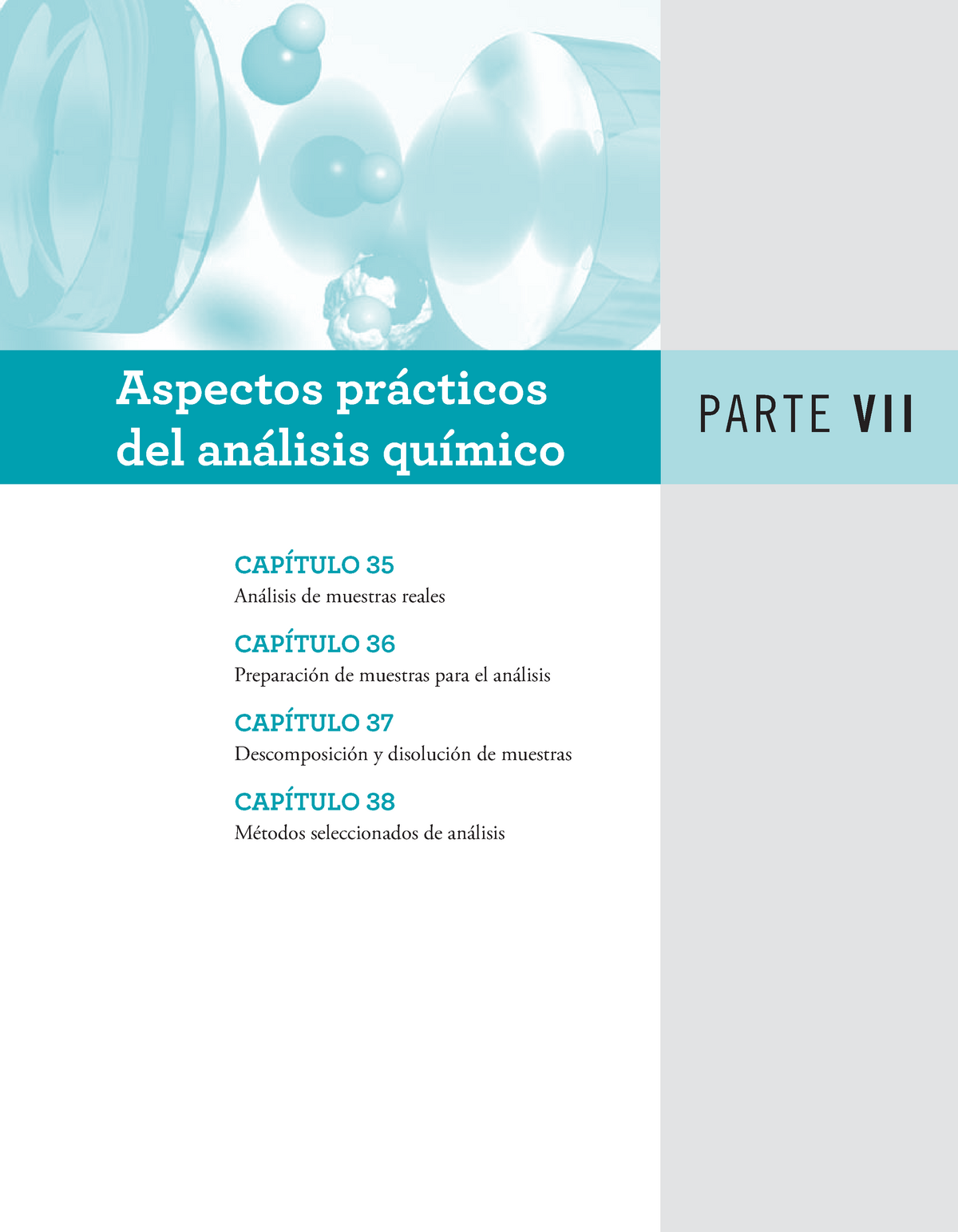 Aspectos Practicos Del Analisis Quimico Aspectos Pr Cticos Del An Lisis Qu Mico Parte Vii