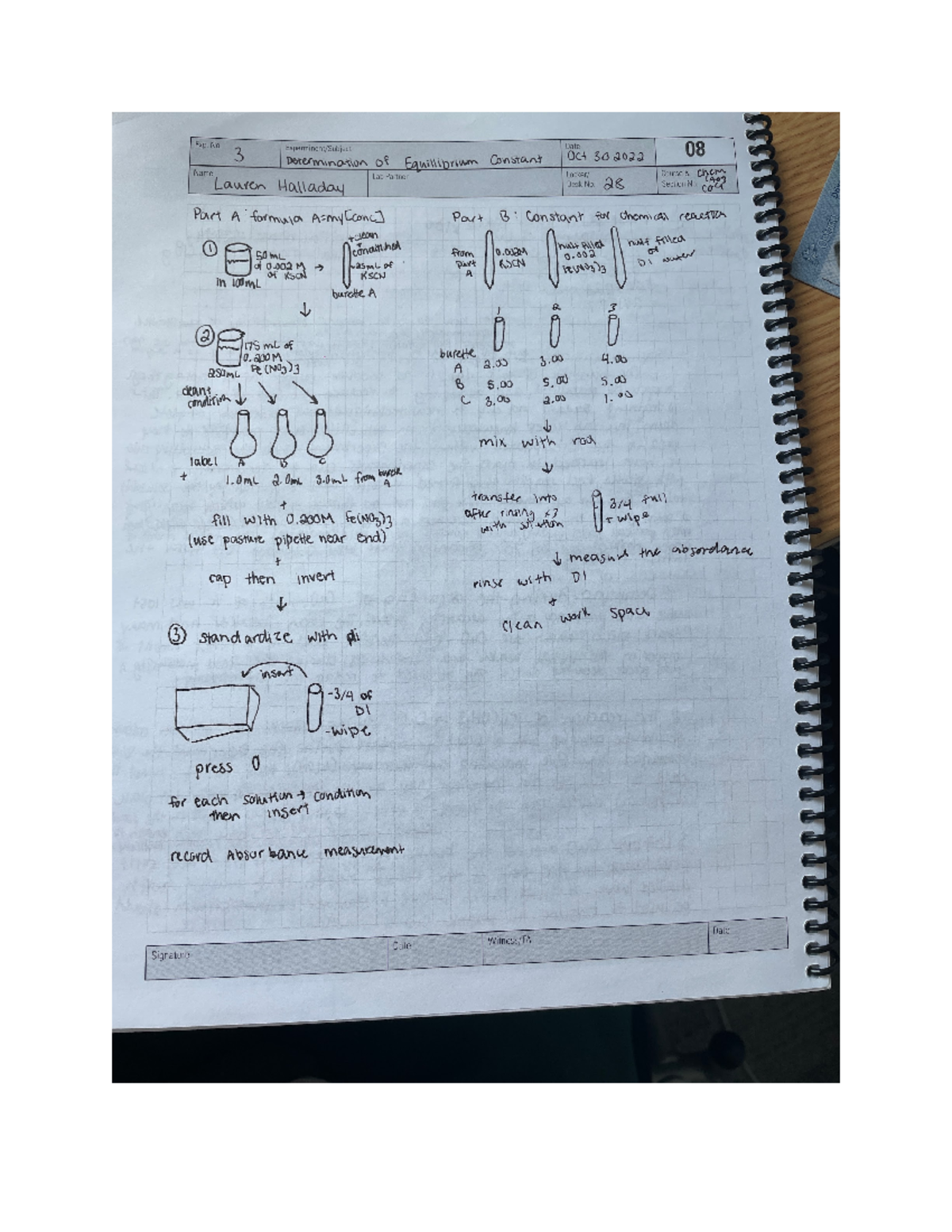 Lab 3 Flowchart - Lab - Chem 1A03 - Studocu