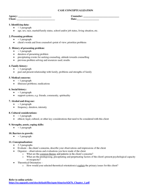 Psychological Testing Report - NORTHERN CARIBBEAN UNIVERSITY College of ...