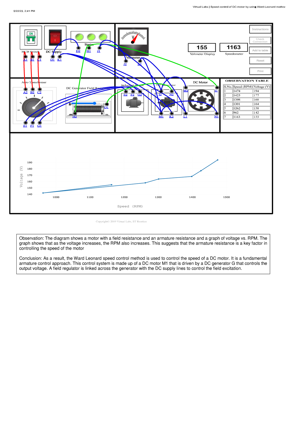 Mod6 speed control of DC motor by using Ward- Leonard Method of speed ...