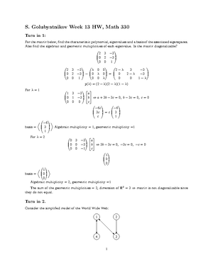 [Solved] Hope has rewritten a system of equations as the following ...