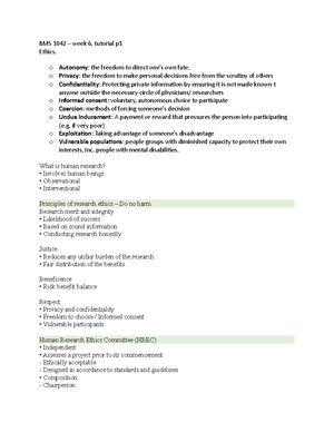 Biostats Tutorial - Week 5 - Worksheet (2022) - BMS1042 Public Health ...