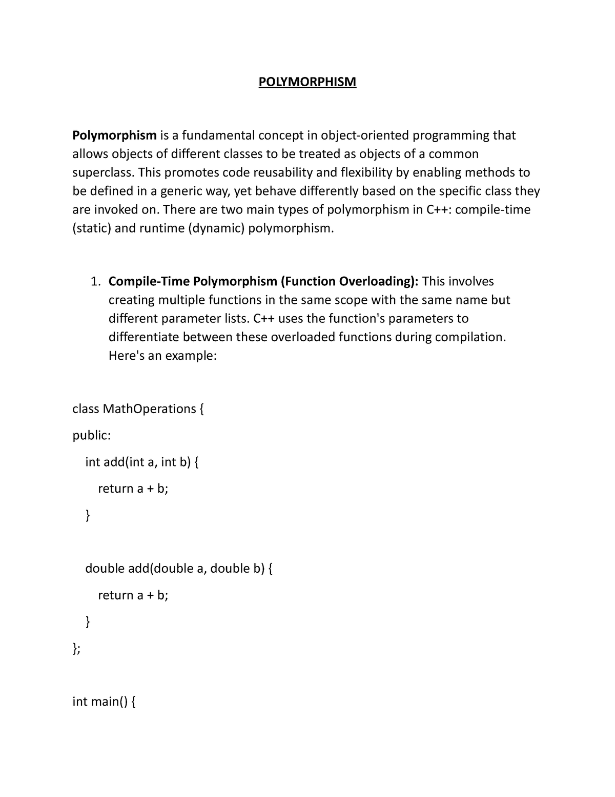 assignment 3 gui and polymorphism