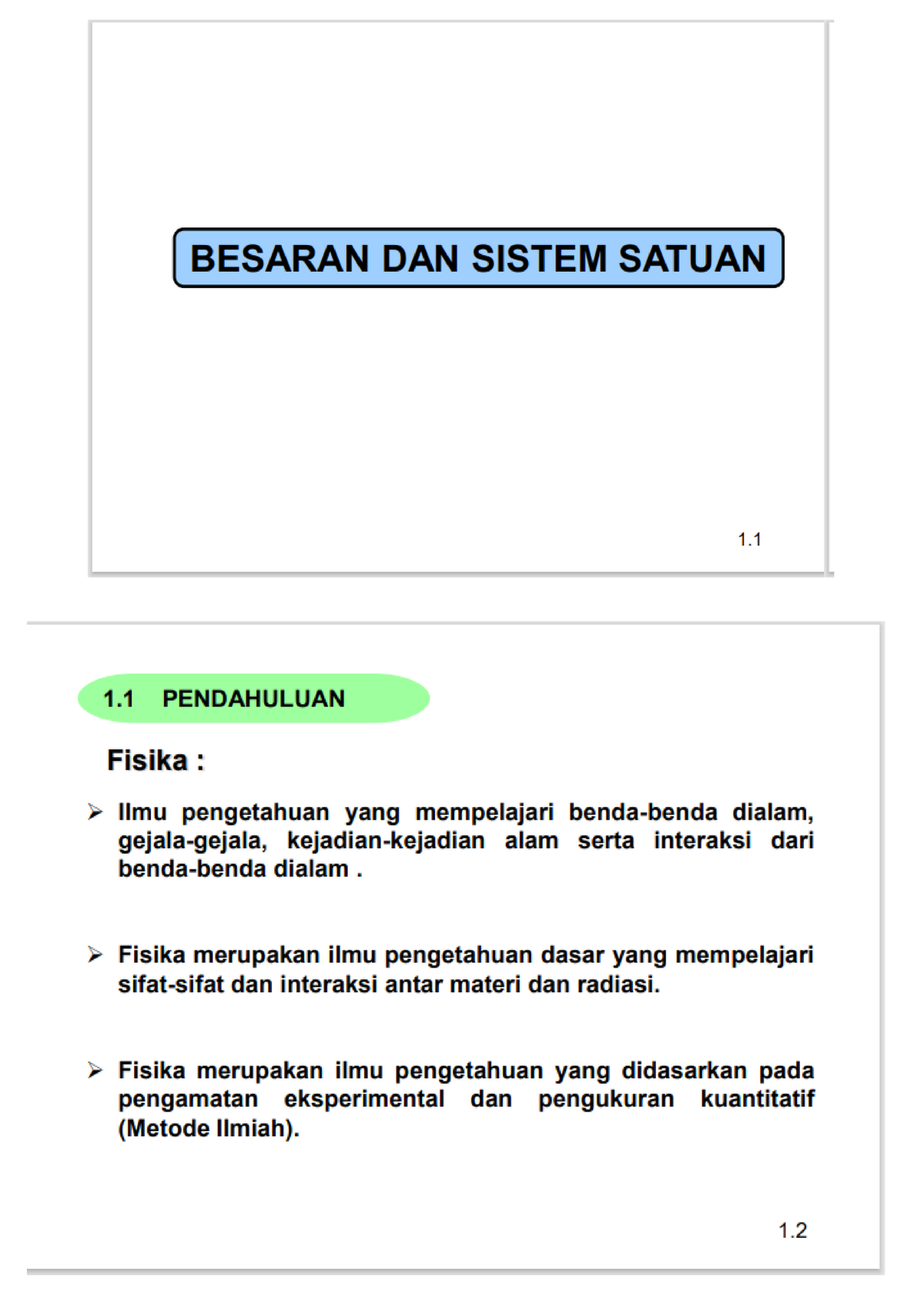 Fisika Fisikaaa - Pengantar Teknik - Studocu