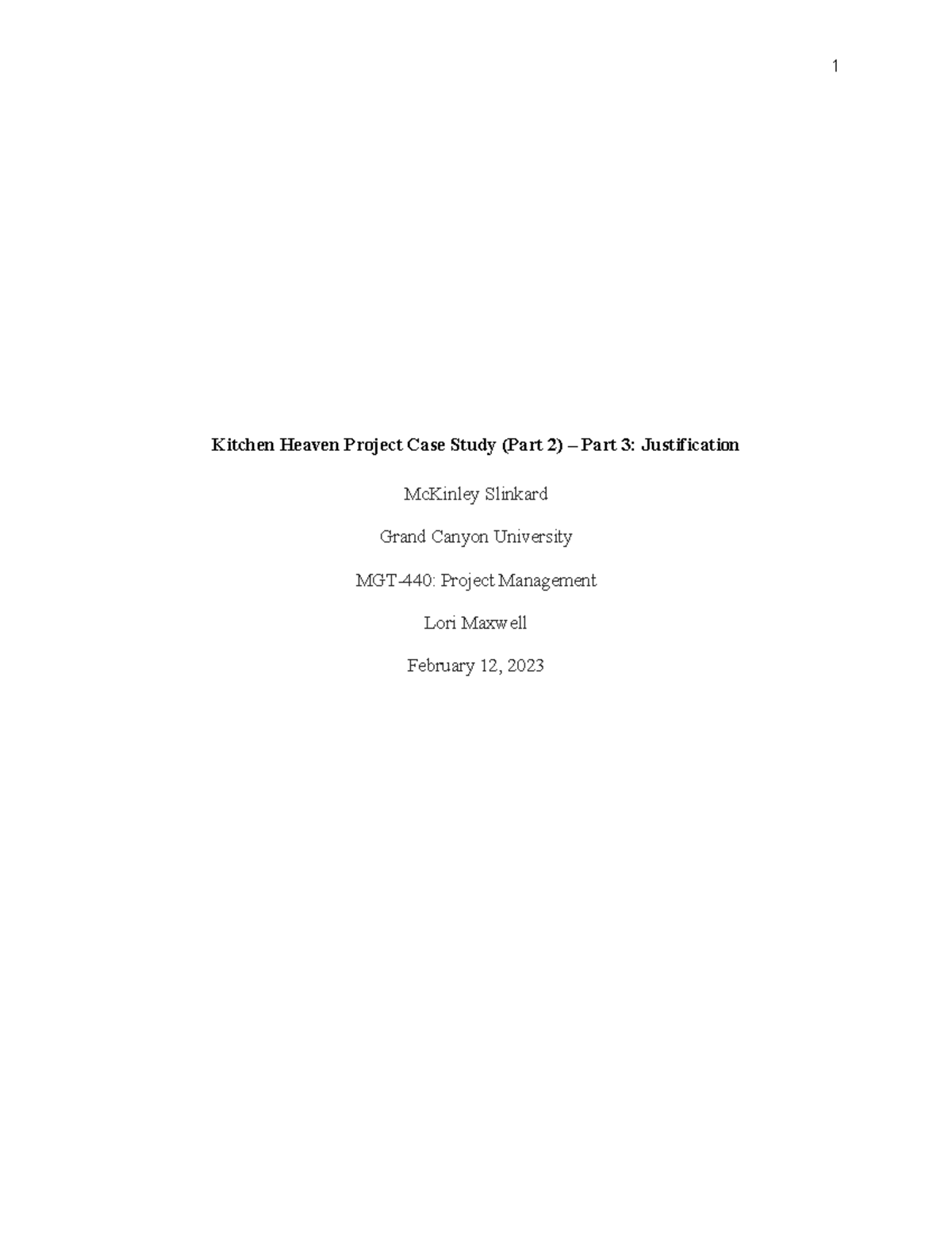 kitchen heaven project case study (part 2) quality template