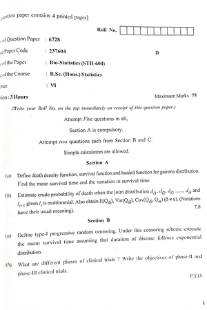 Unit4 Runs Test 2 - runs test 2 - B.Sc (H.) Statistics - Studocu