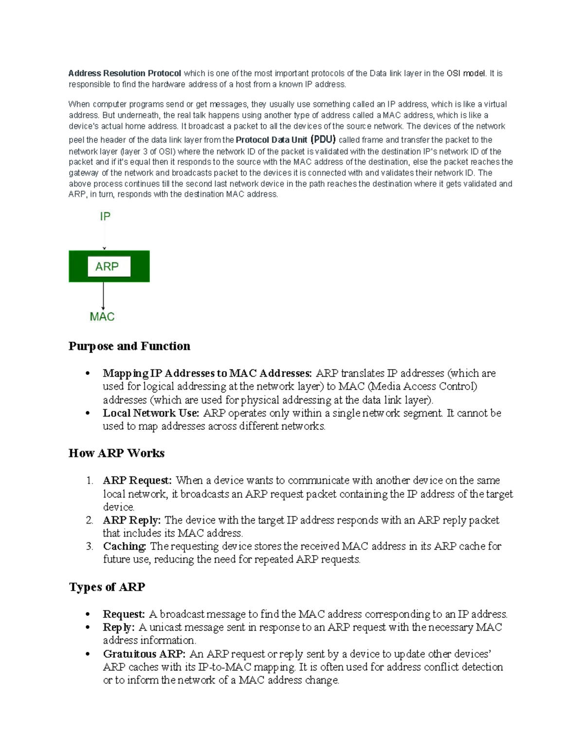 ARP RARP ICMP - ARP RARP ICMP - Address Resolution Protocol which is ...