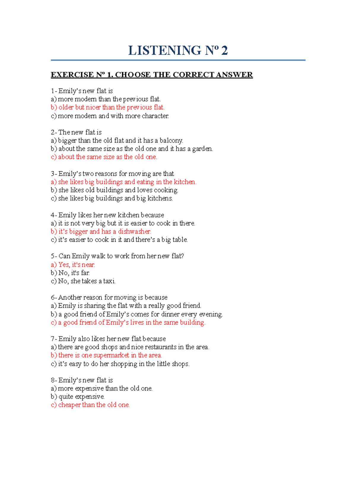 assignment listening exercise 2.2 hearing melodies