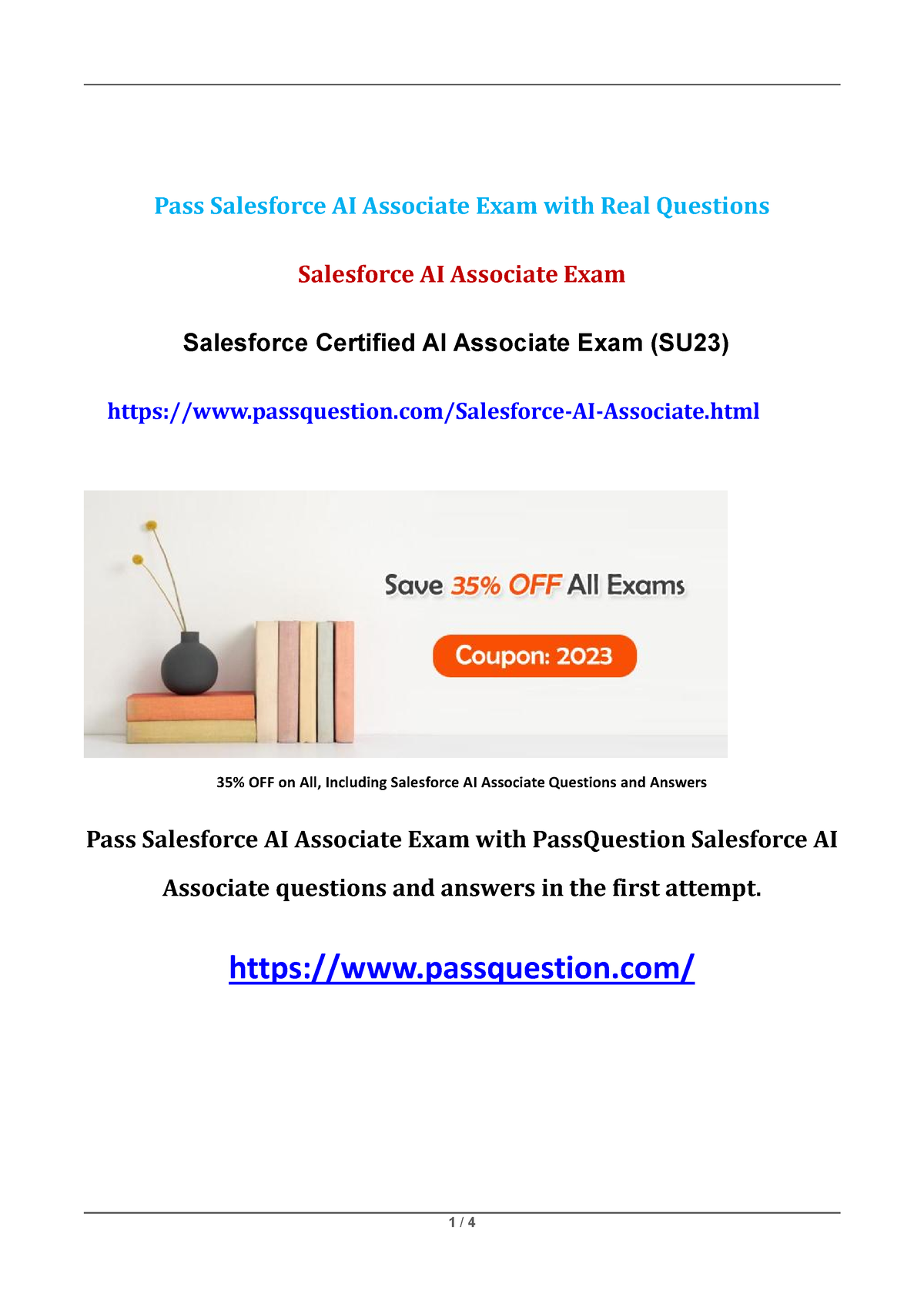 Salesforce AI Associate Exam Questions - Pass Salesforce AI Associate ...