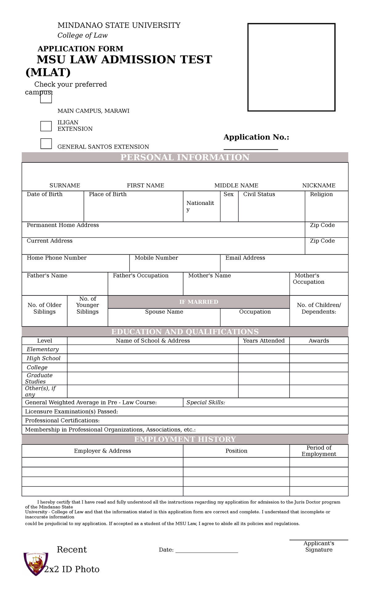 msu law fall 2023 first assignments