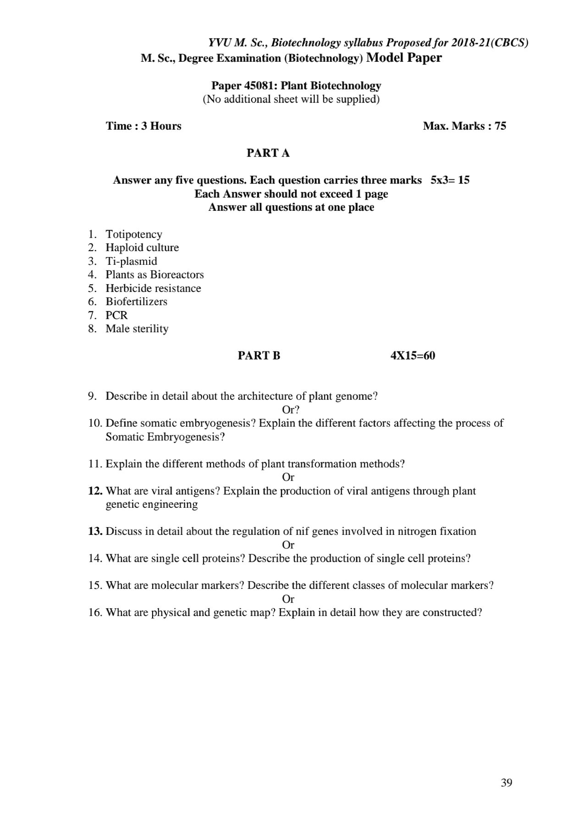 research questions about biotechnology