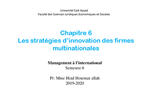 Management Stratégique – Cours Complet - Introduction CHAPITRE I I ...