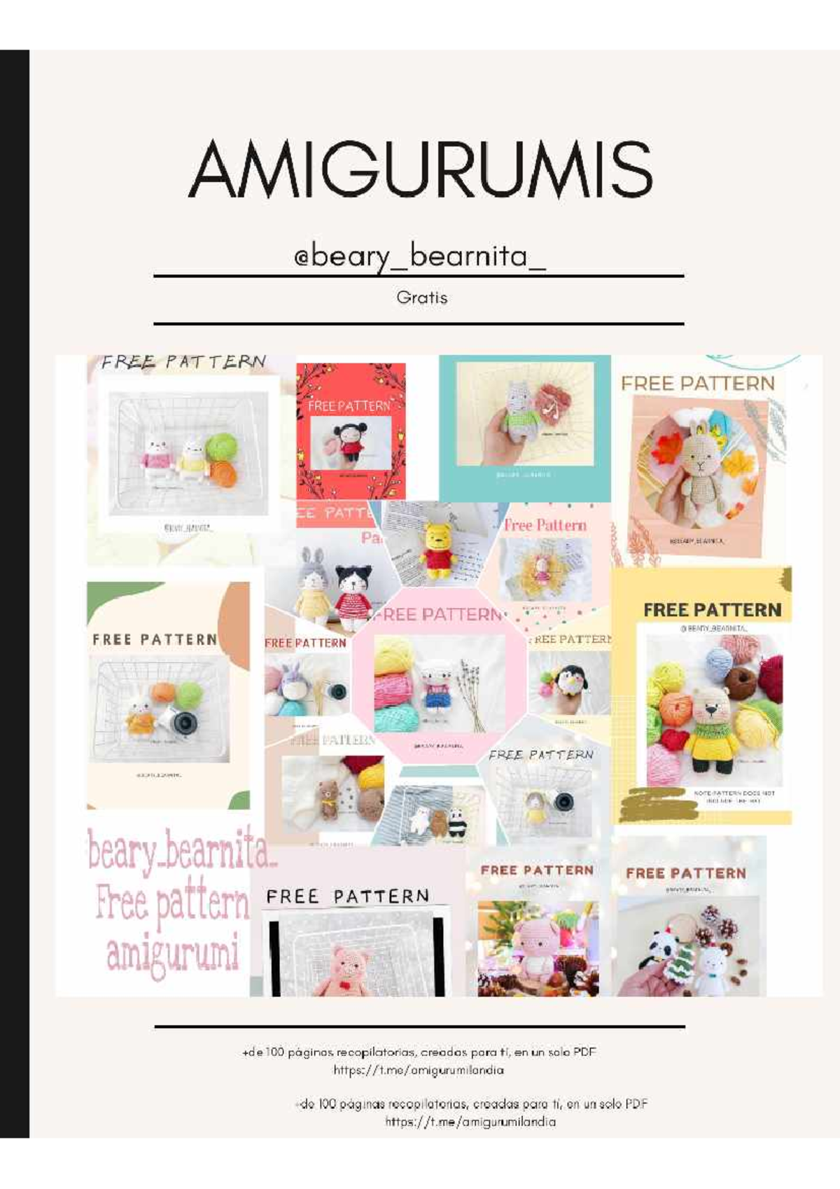 152 pg de Amigurumis gratis - AMIGURUMIS Gratis FREE PATTERN FREE
