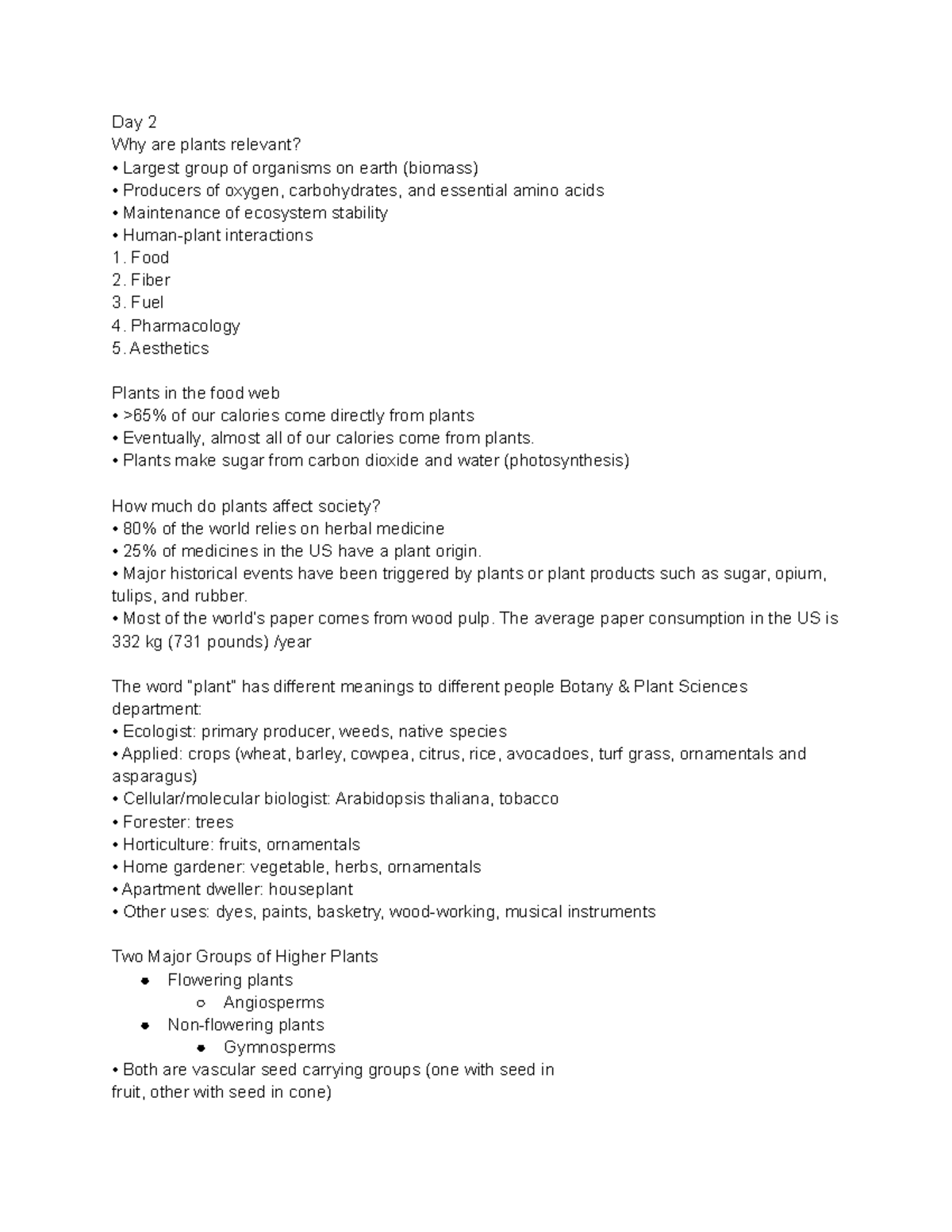 bpsc001-notes-day-2-why-are-plants-relevant-largest-group-of