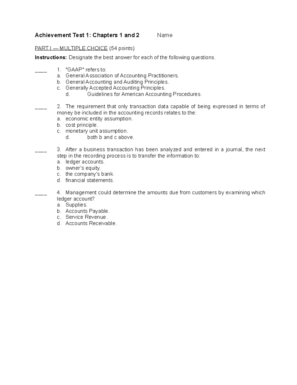 Chapter 1 Finance - Principles Of Finance - Studocu