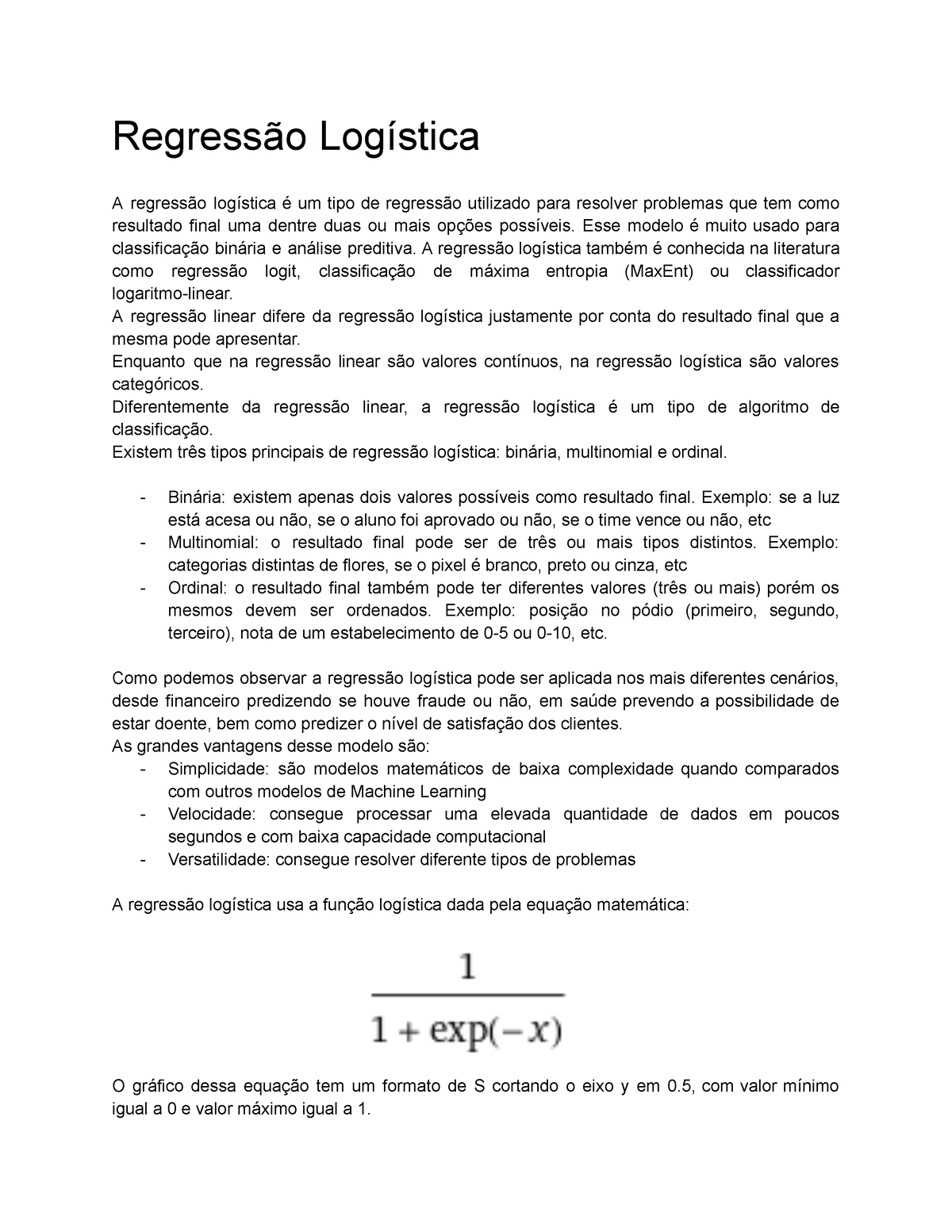 Regressao Logistica - Regressão Logística Com Python - Regressão ...