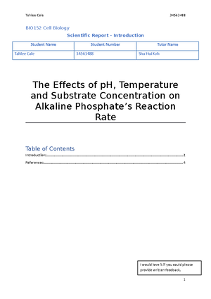 Past Exam Papers 2016 2019 Bio152 Studocu