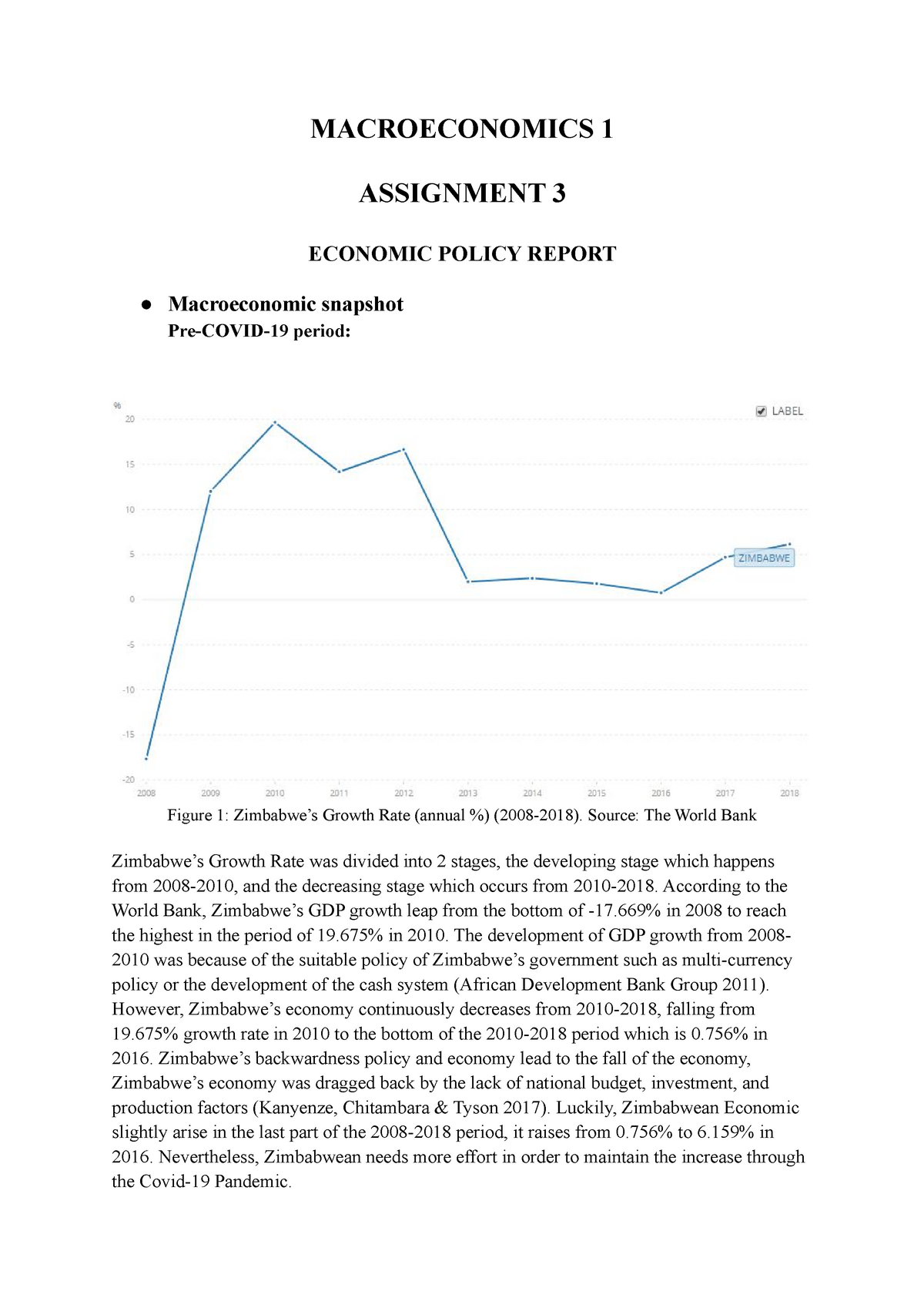 macroeconomics assignment 3