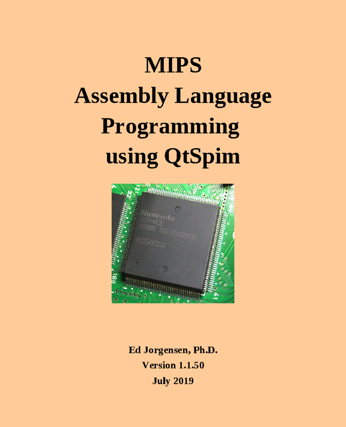 LAB - MIPS Architecture Overview - MIPS Assembly Language Programming ...