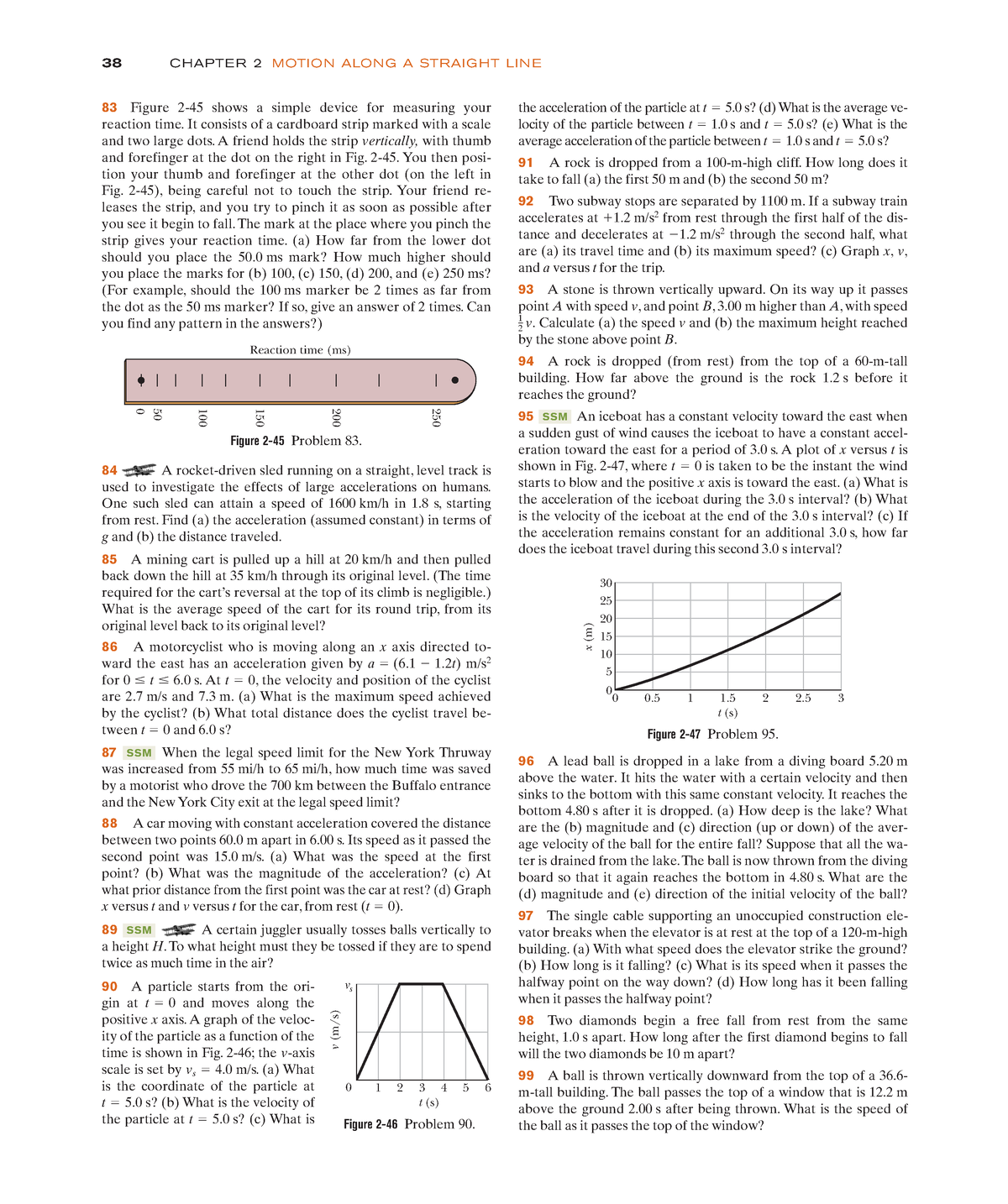 Physics-8 - Physics-8 - 38 CHAPTE R 2 M OTION ALONG A STRAIG HT LI N E ...