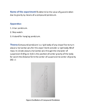 Lab Manual Expt - Physics Lab 1st Semester For AIUB Engineering Student ...