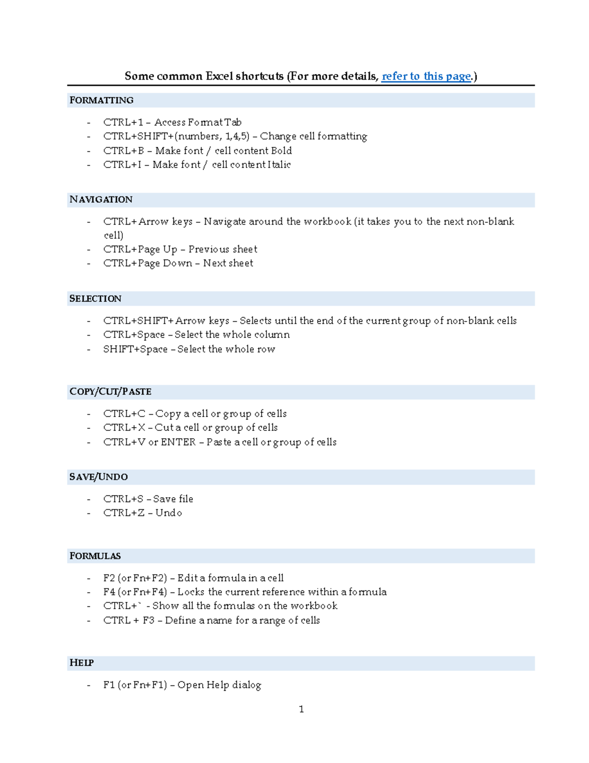 excel-cheat-sheet-oidd-321-introduction-to-management-science