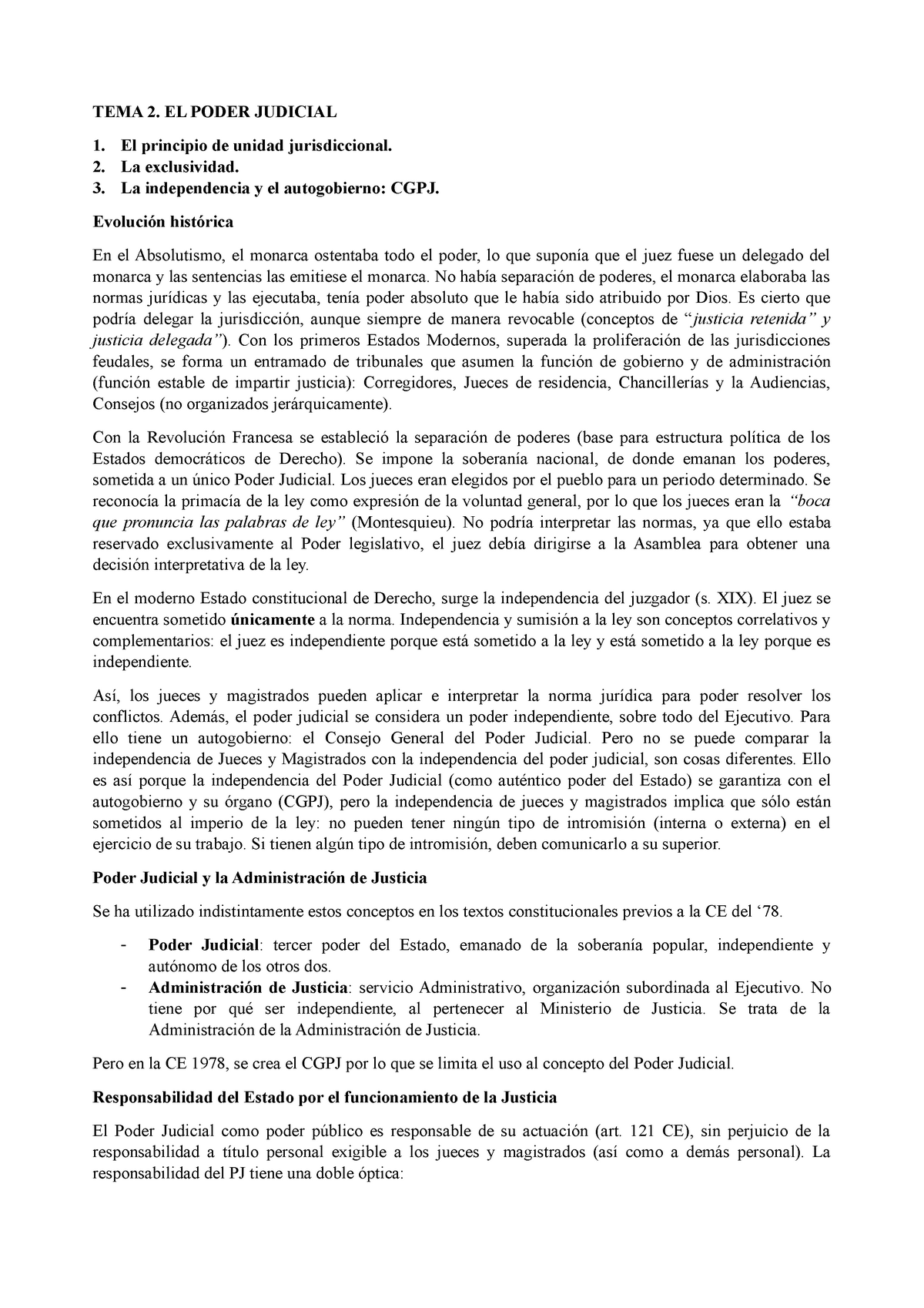 Tema 2 Final Doble Grado En Derecho Y Ciencias Políticas 3º Prof María Rocío Zafra Tema 2 0530