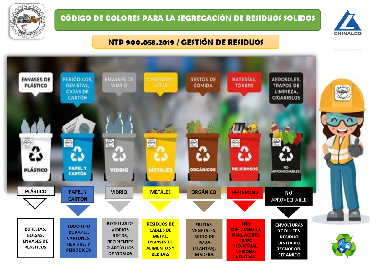Folleto DE Acopio DE RR - CÓDIGO DE COLORES PARA LA SEGREGACIÓN DE ...