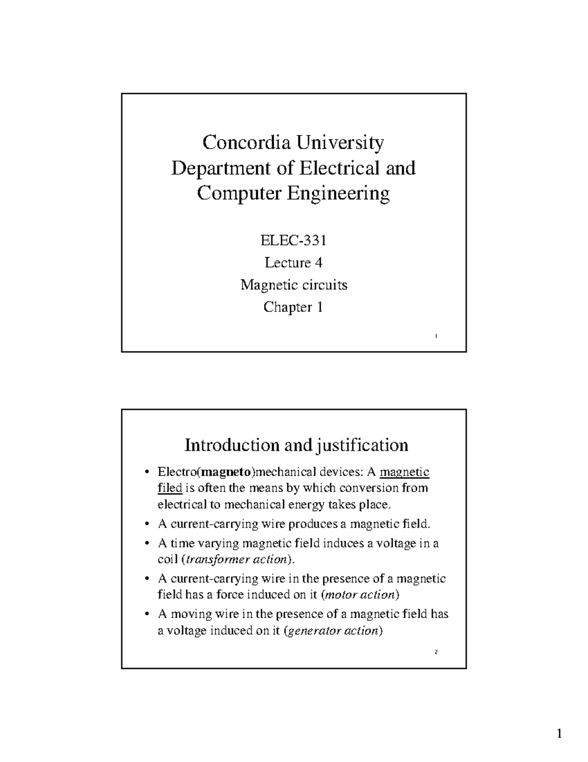 Lec 4updated circuits Concordia University Department of