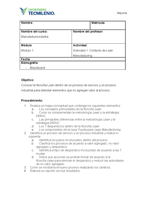 Evidencia 2 - Taller de planeacion - Nombre: Matrícula: Nombre del ...