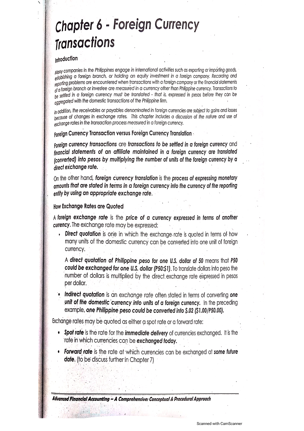 Advanced Financial Accounting Chapter 6 - BS Accountancy - Studocu