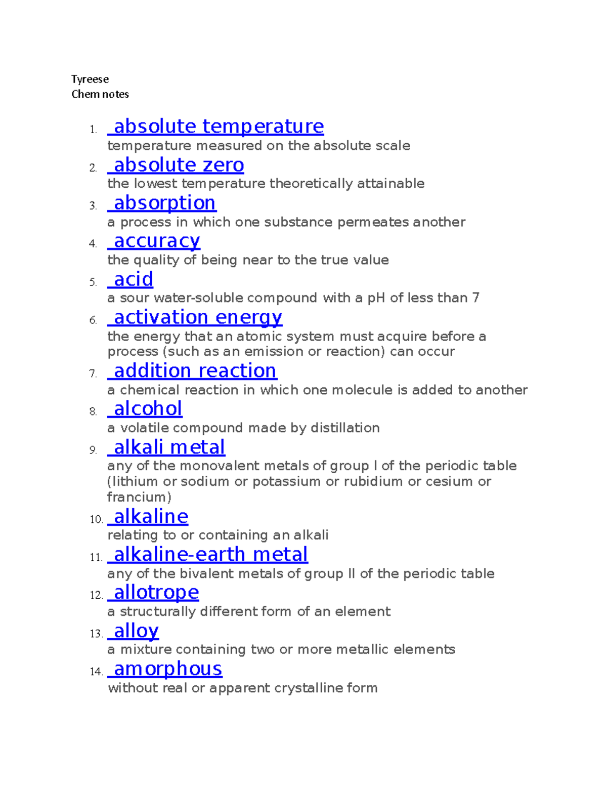 Chem 66 - good notes i have used on testt and quizzes i have done great ...