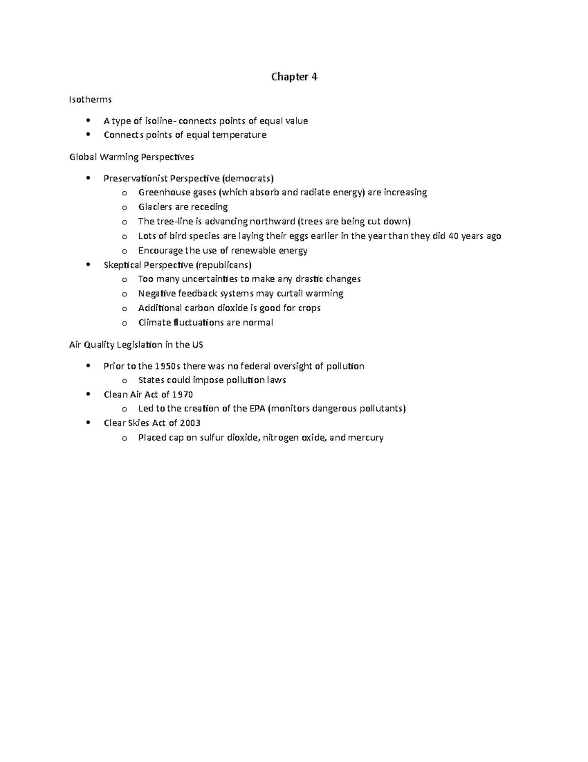 Chapter 4 - Chapter 4 Isotherms A type of isoline- connects points of ...