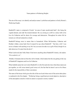 Реферат: Wuthering Heights Heathcliff Essay Research Paper Heathcliff