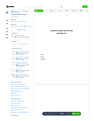 Www studocu com in u 46134916 sid 01699115472