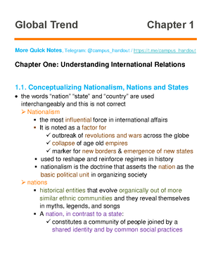 GT CH 4 -1 - intersting reading material - Chapter Four: Globalization ...