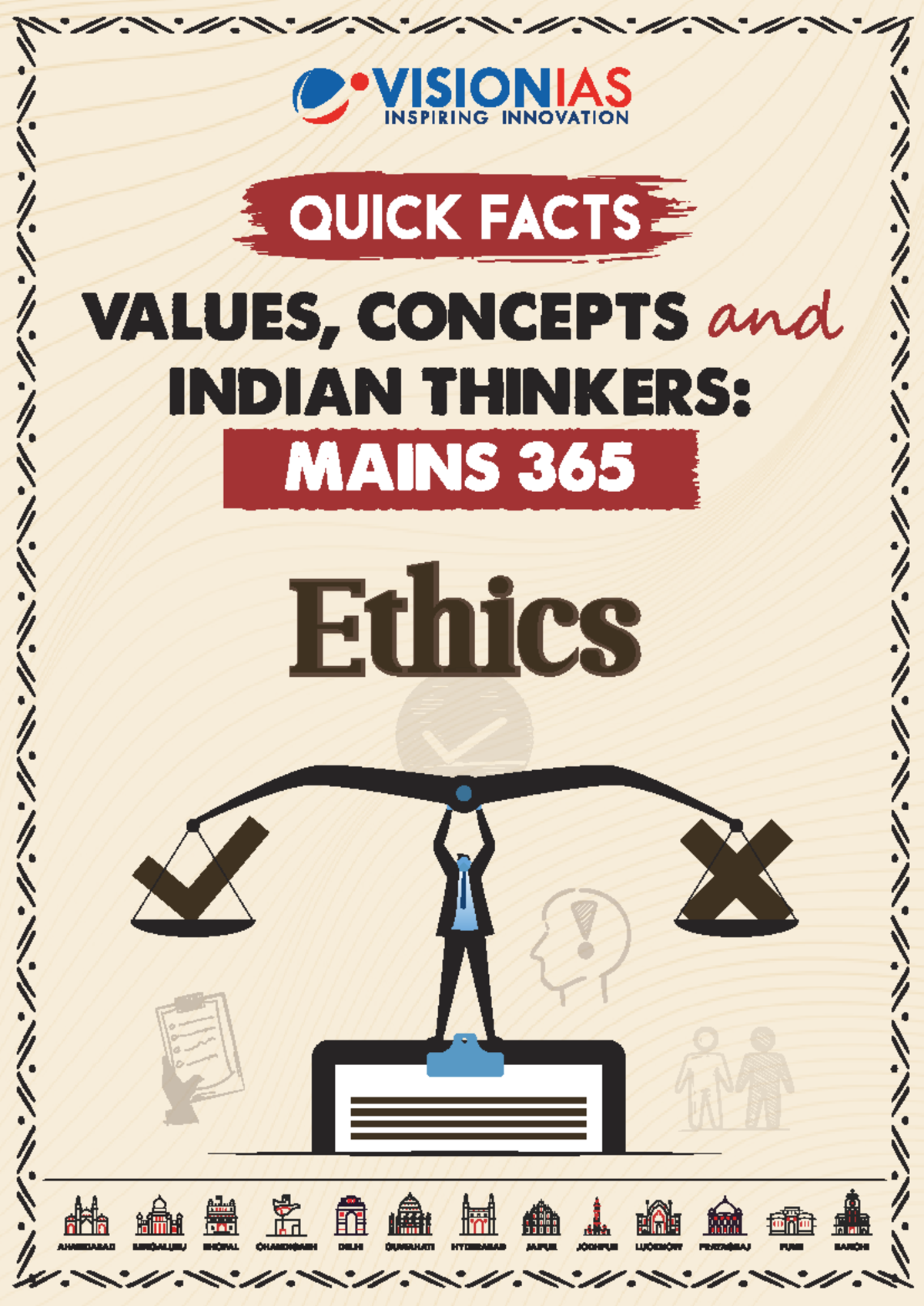 Vision IAS Mains 365 December 2024 Quick Facts Ethics (Values and ...