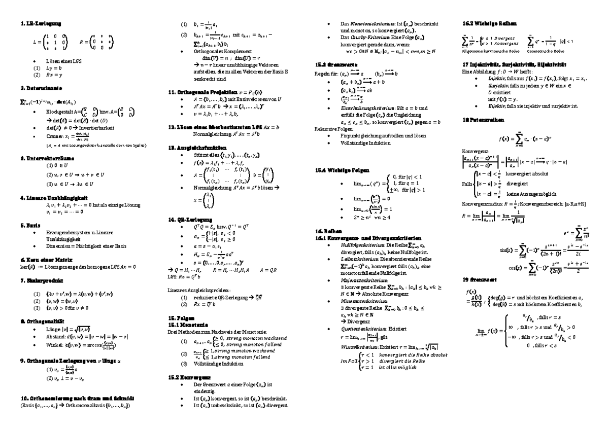 Formelsammlung Mathe Realschule Bayern fity.club