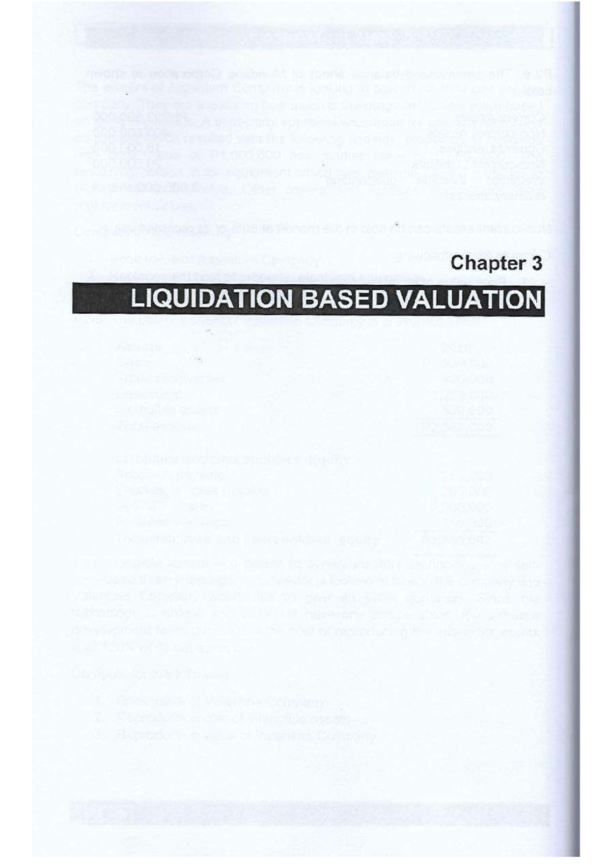 Valuation Concepts Methods 62 84 Bachelor Of Science In Accountancy