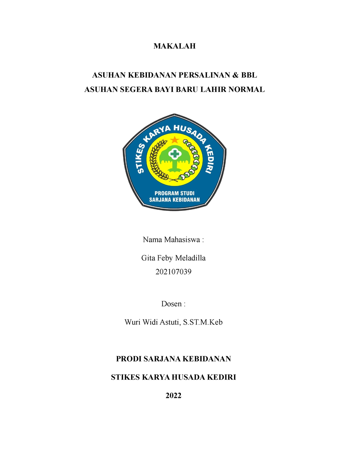 Tugas Makalah Bu Wuri - Profesionalisme Kebidanan - MAKALAH ASUHAN ...