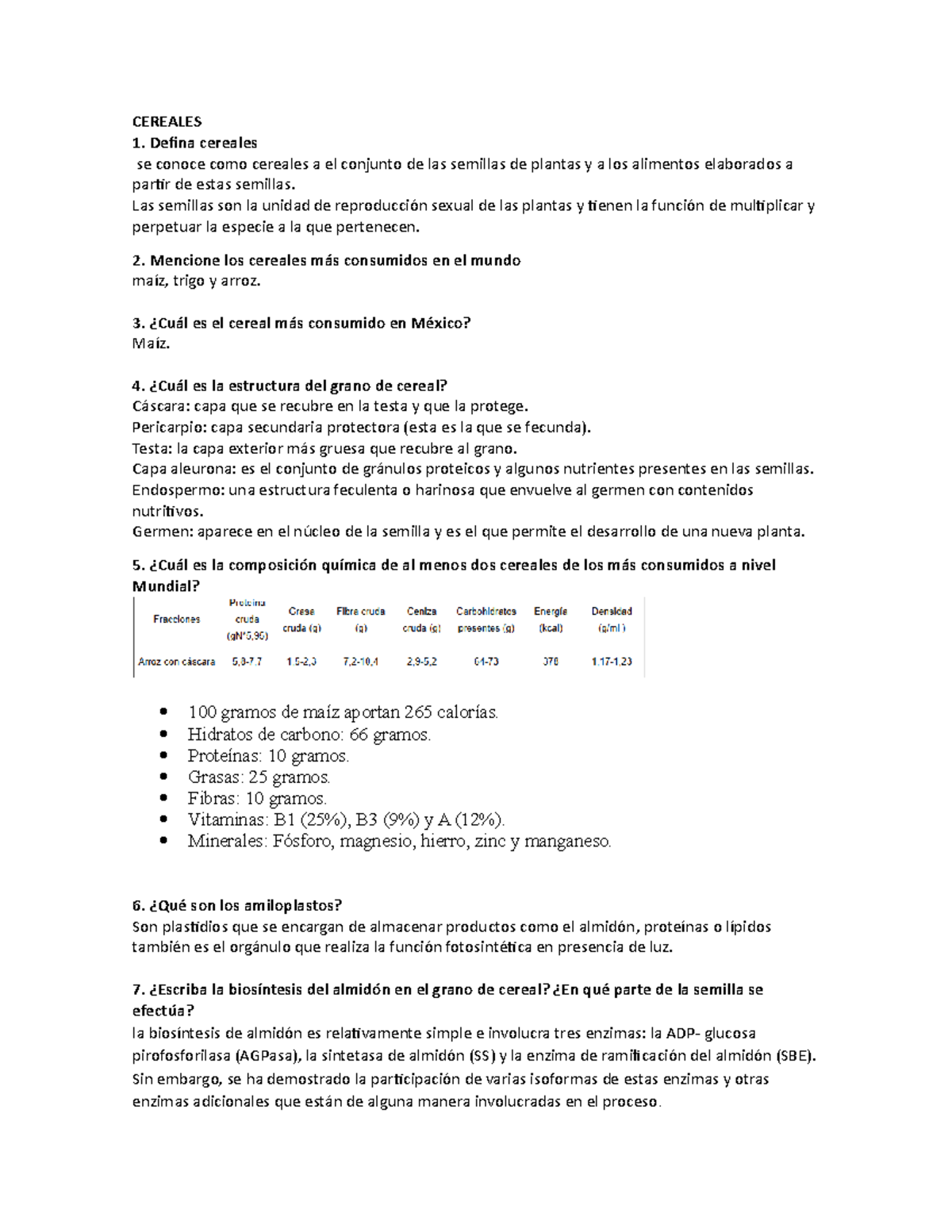 Cereales CEREALES Defina cereales se conoce como cereales a el