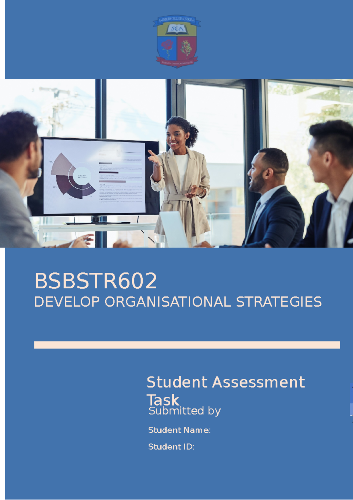 Bsbstr 602+Student+Assessment+Task - BSBSTR DEVELOP ORGANISATIONAL ...