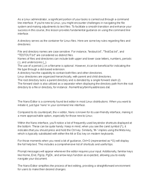 Linux Operating System Overview - Linux is an open-source operating ...